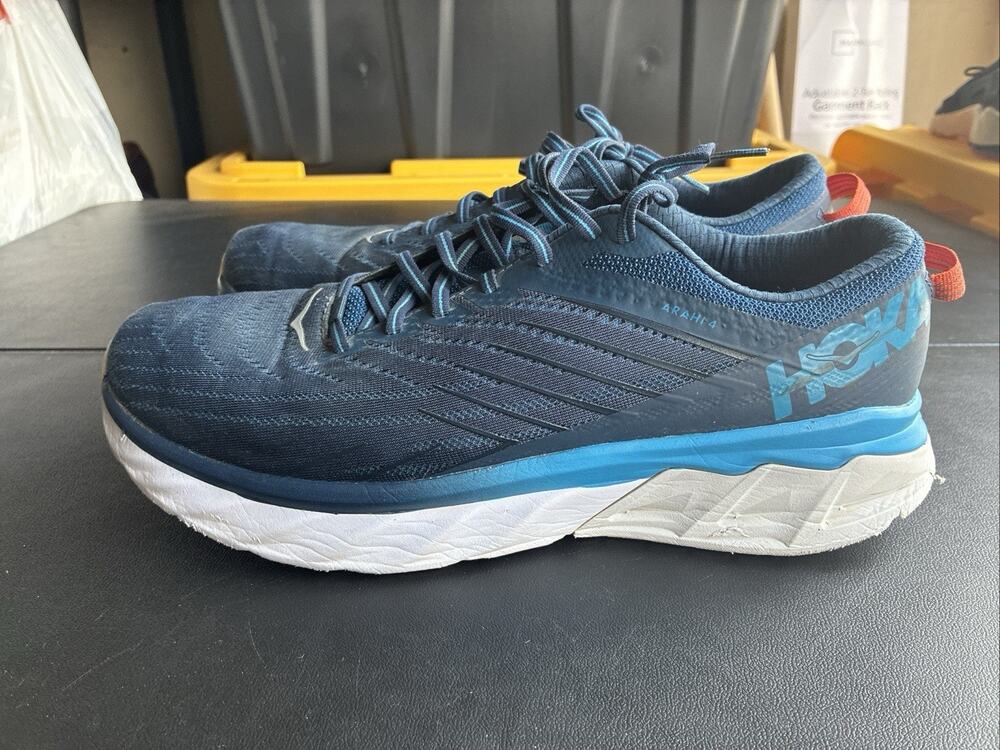 Hoka One One Mens Arahi 4 1106473 MBDBL Blue Running Shoes Sneakers Size 12